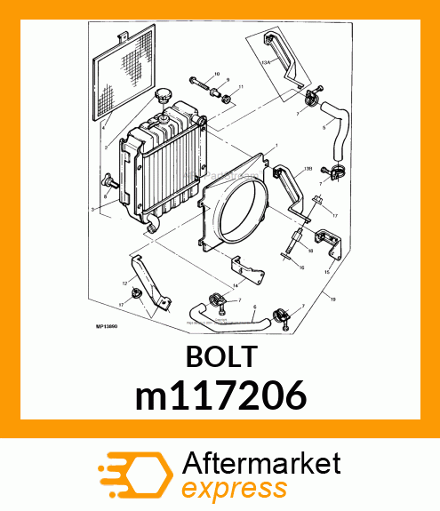 BOLT m117206