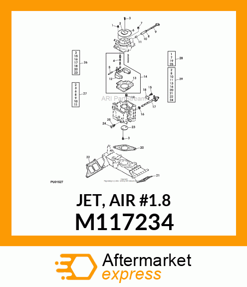 JET, AIR #1.8 M117234