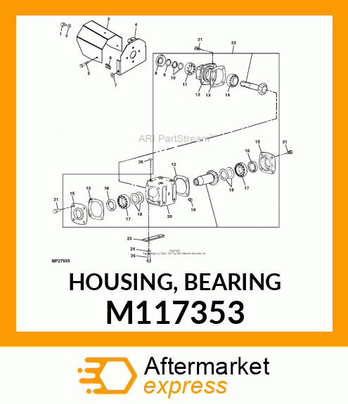 HOUSING, BEARING M117353