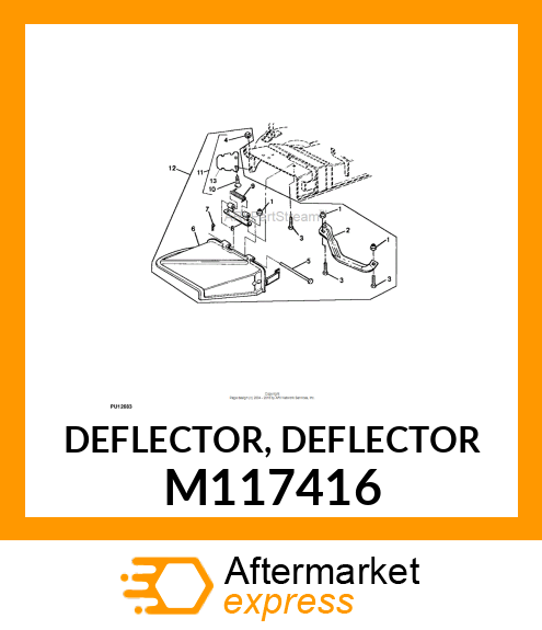 DEFLECTOR, DEFLECTOR M117416