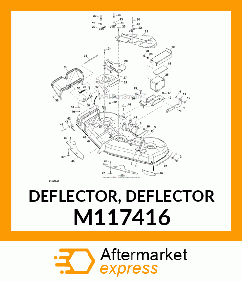 DEFLECTOR, DEFLECTOR M117416