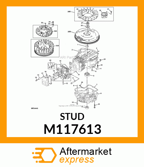 BOLT M117613