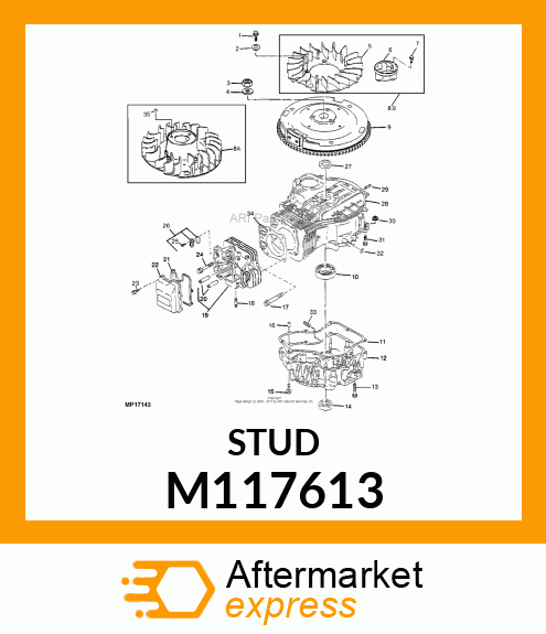 BOLT M117613