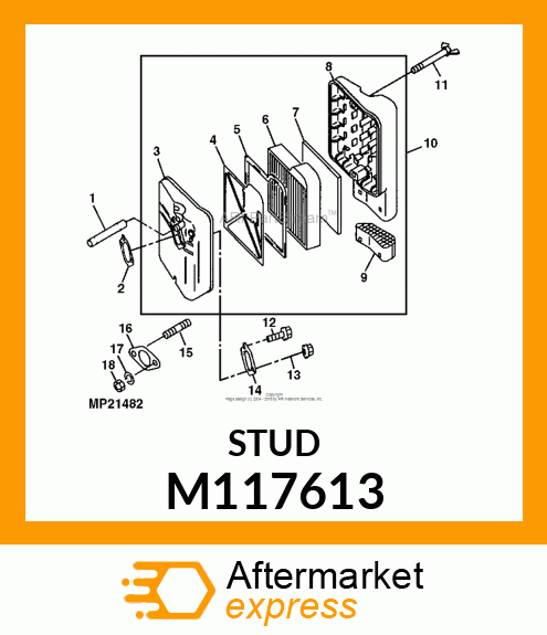 BOLT M117613