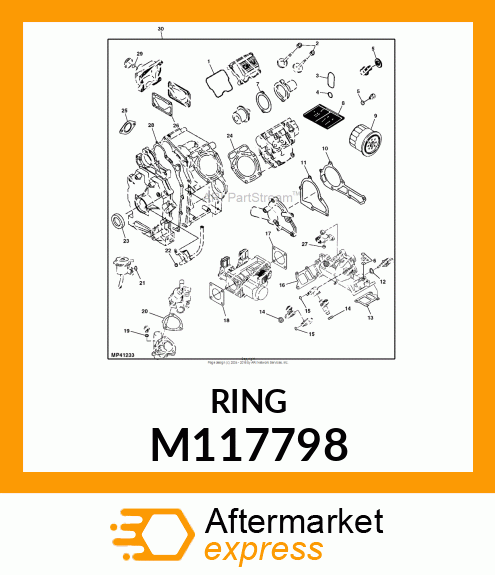 GASKET M117798