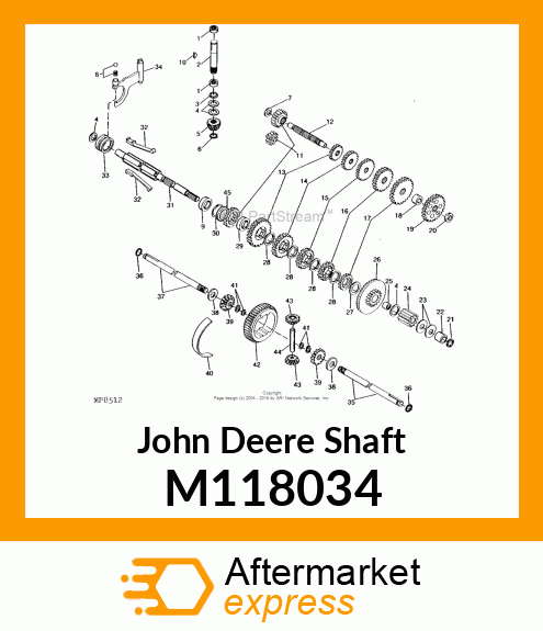 Shaft M118034