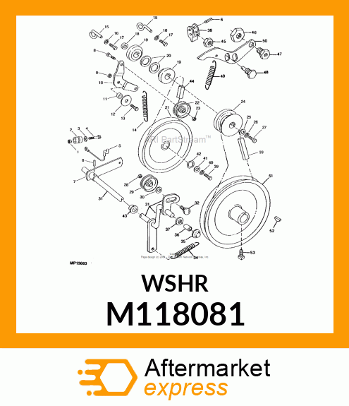 Bushing - BUSHING, IDLER LEVER M118081