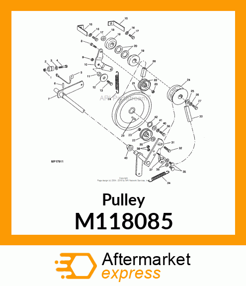 Pulley M118085