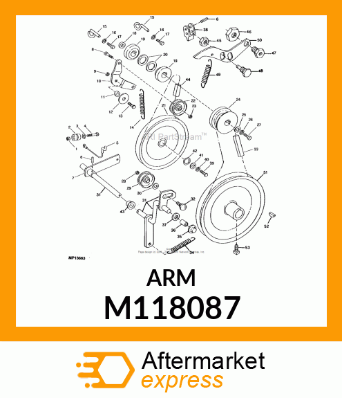 Lever M118087