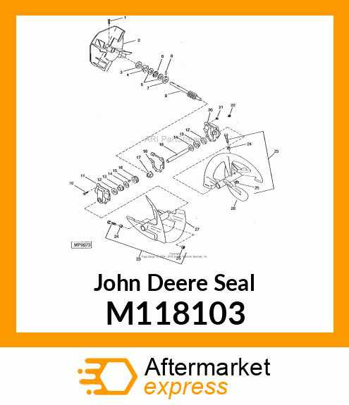 OIL SEAL 24274 M118103