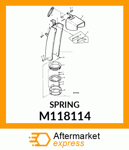 SPRING, RETURN M118114