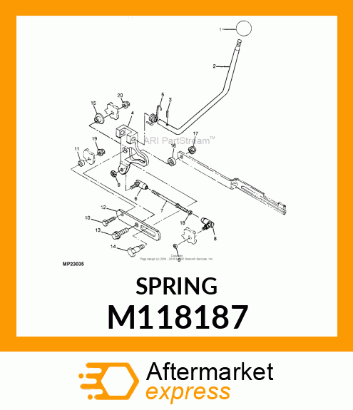 Torsion Spring M118187