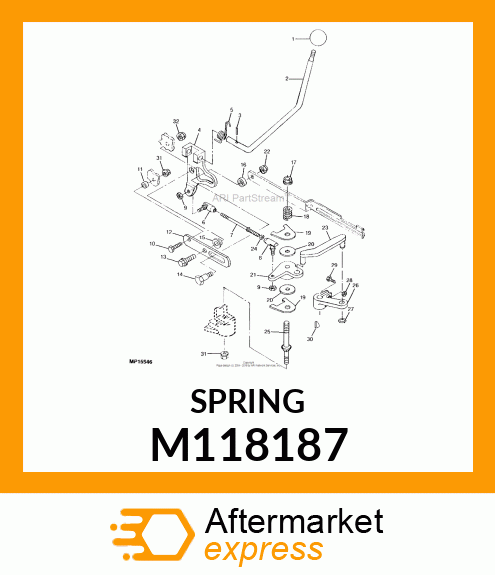 Torsion Spring M118187