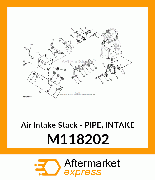 Air Intake Stack M118202