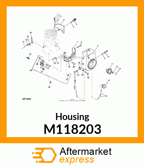 Housing M118203