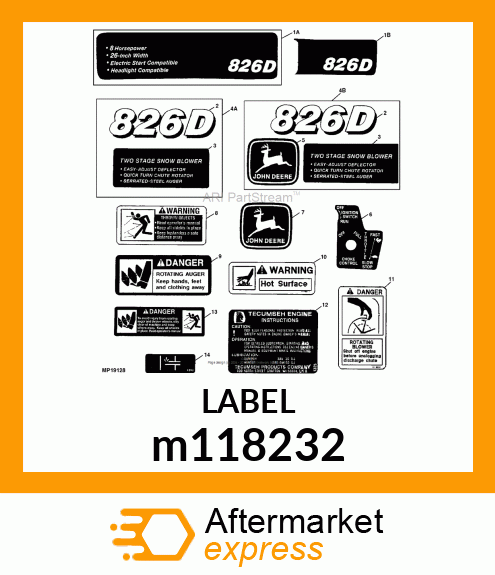 LABEL M118232