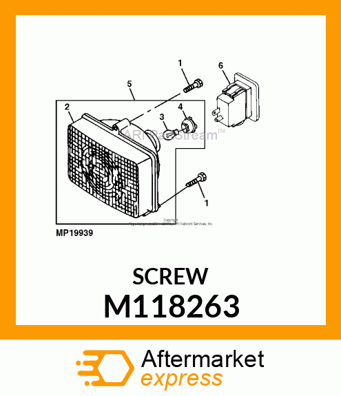 SCREW, PLASTIC TAPPING M118263