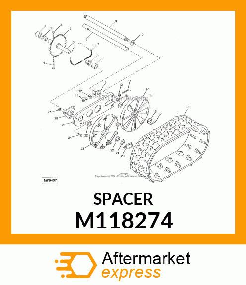 Spacer M118274