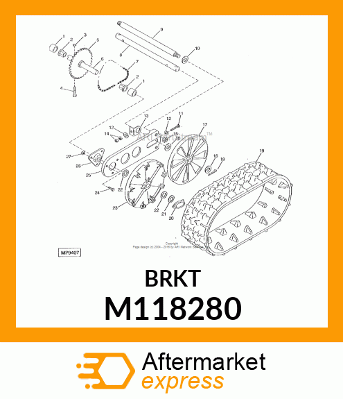 Bracket M118280