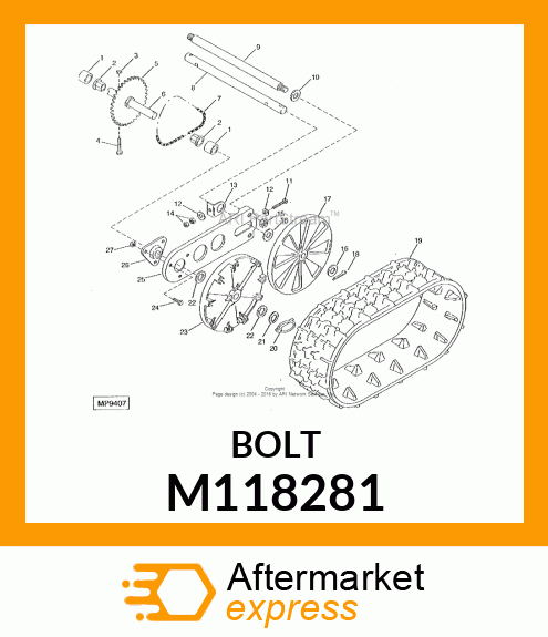 Bolt M118281