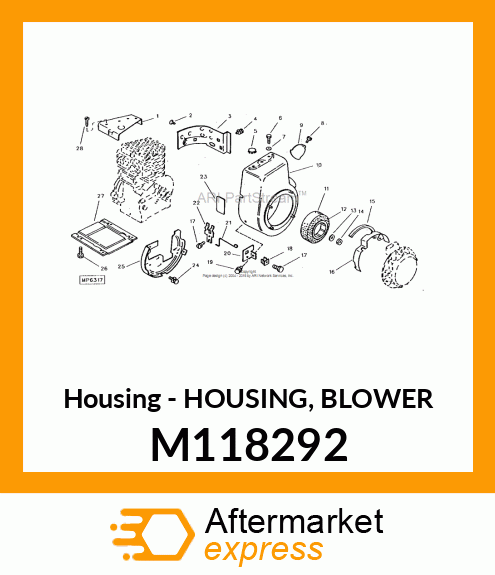 Housing M118292