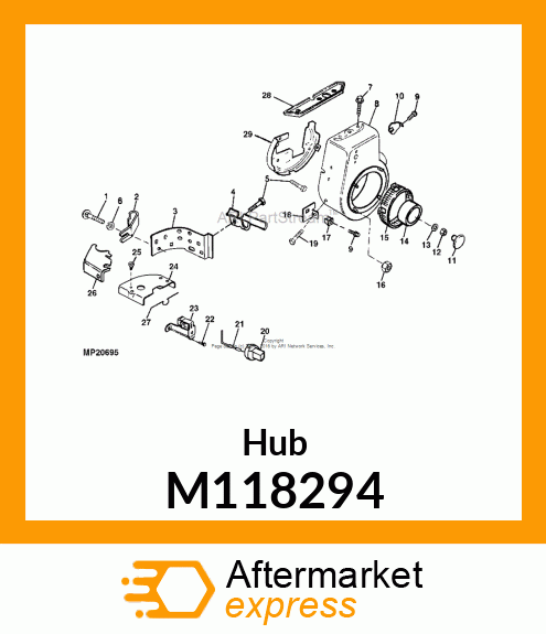 Hub M118294