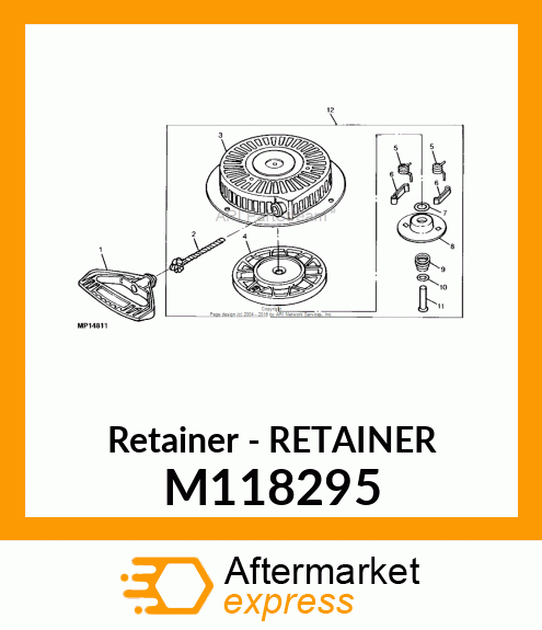 Retainer M118295