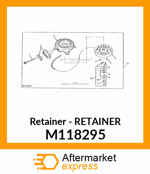 Retainer M118295