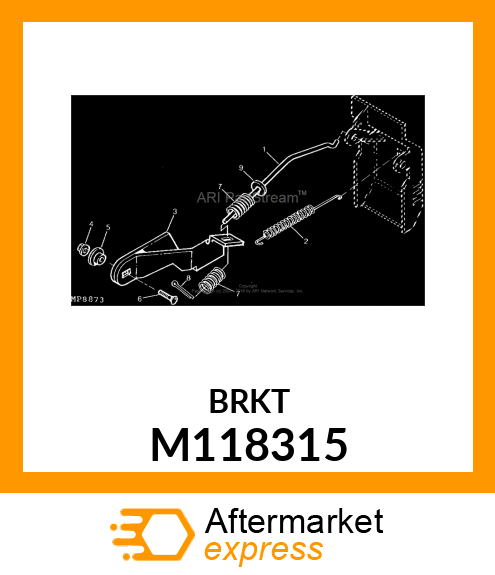 LATCH, PARK BRAKE M118315