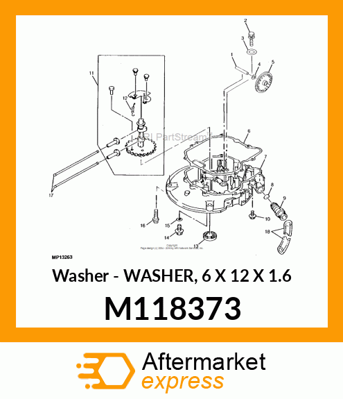 Washer M118373