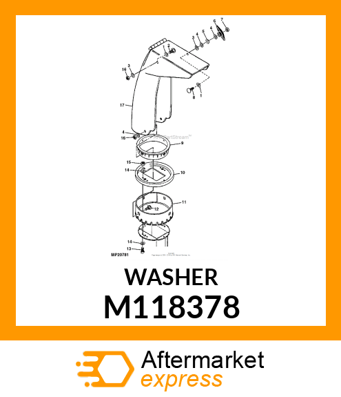 Washer M118378