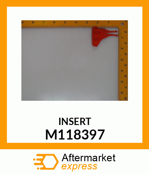 INSERT, THROTTLE HANDLE M118397