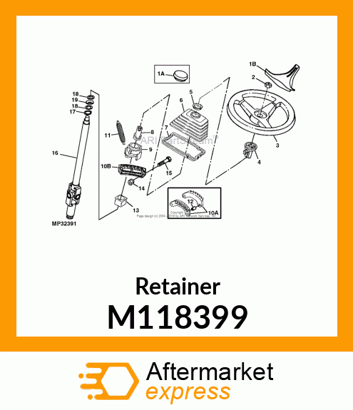 Retainer M118399