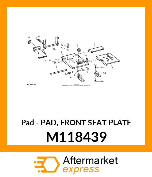 Pad M118439