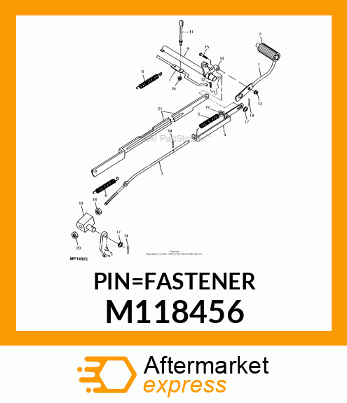 Pin Fastener M118456