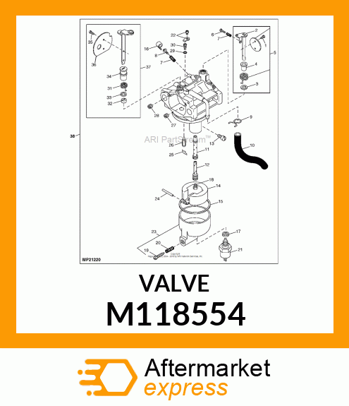 Valve M118554