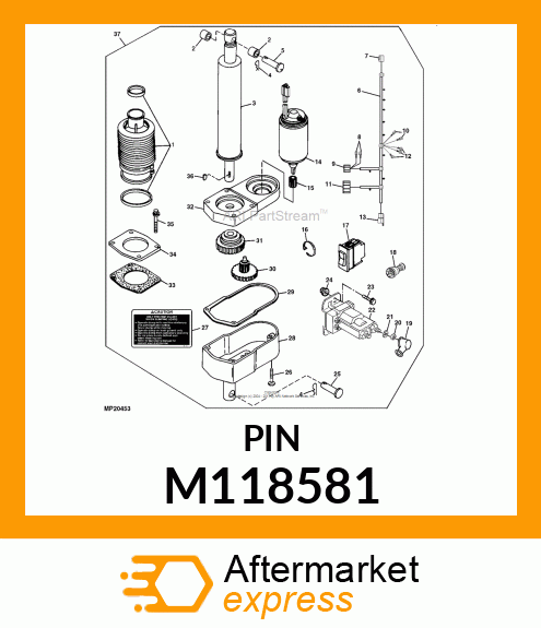 PIN FASTENER M118581