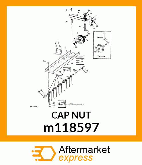 SNAP RING, RING,RETAINING m118597