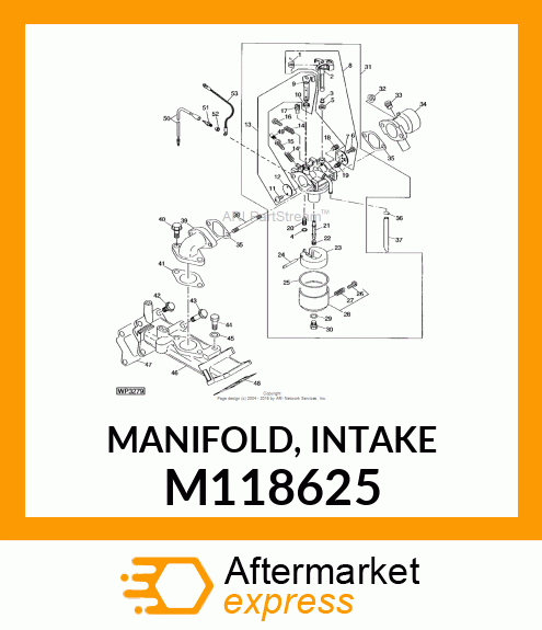 MANIFOLD, INTAKE M118625