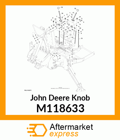 KNOB, ROUND 1/2 NC M118633