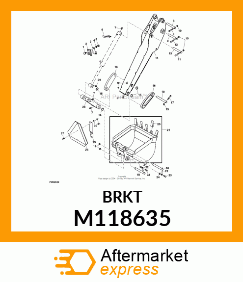 MOUNT, SMV SOCKET M118635