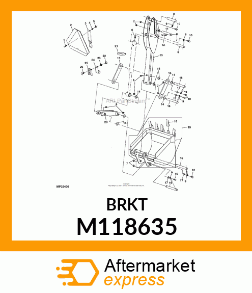 MOUNT, SMV SOCKET M118635