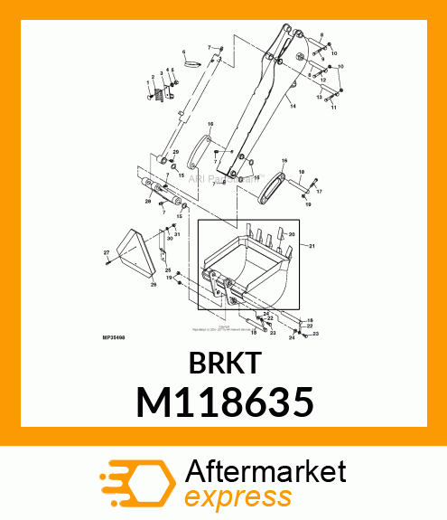 MOUNT, SMV SOCKET M118635