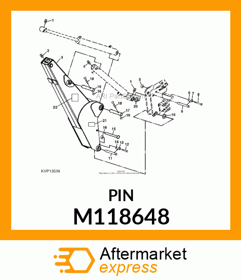 PIN, LOCKING M118648