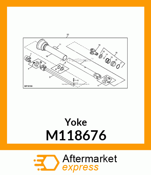 Yoke M118676