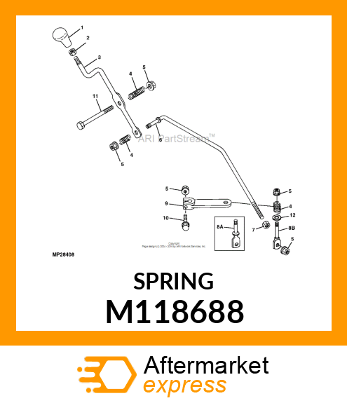 SPRING, COMPRESSION M118688