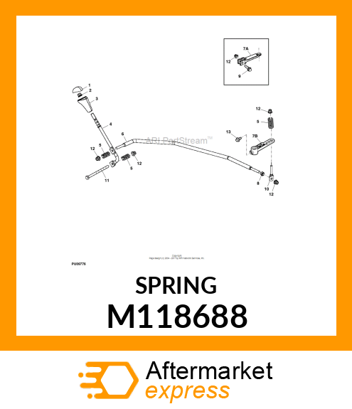 SPRING, COMPRESSION M118688