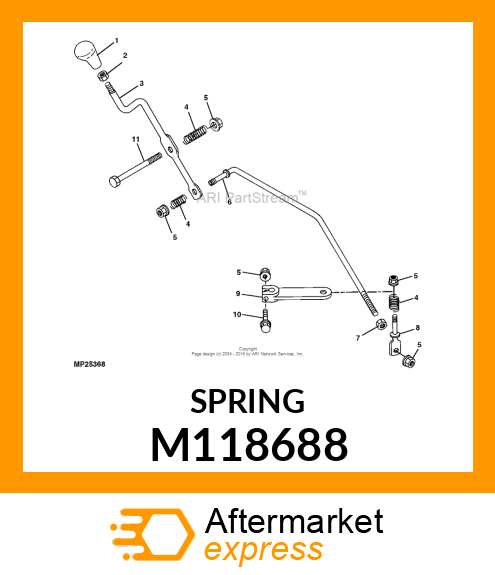 SPRING, COMPRESSION M118688