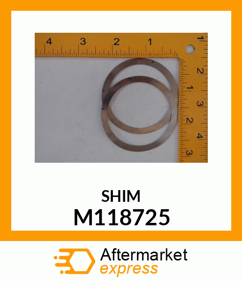 SHIM, OUTPUT M118725