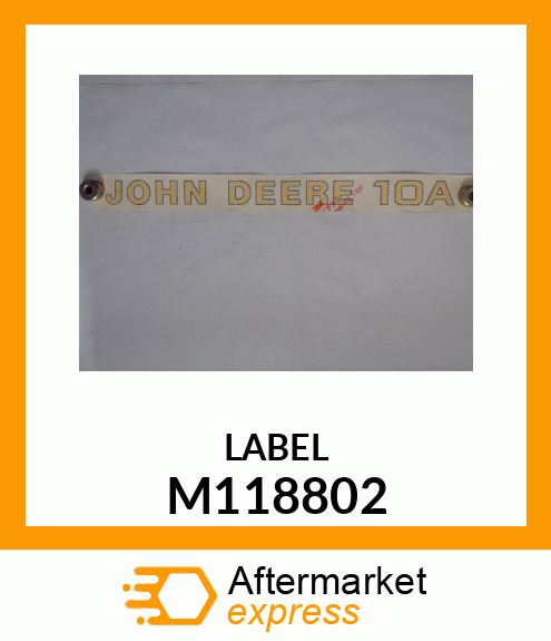 Label M118802